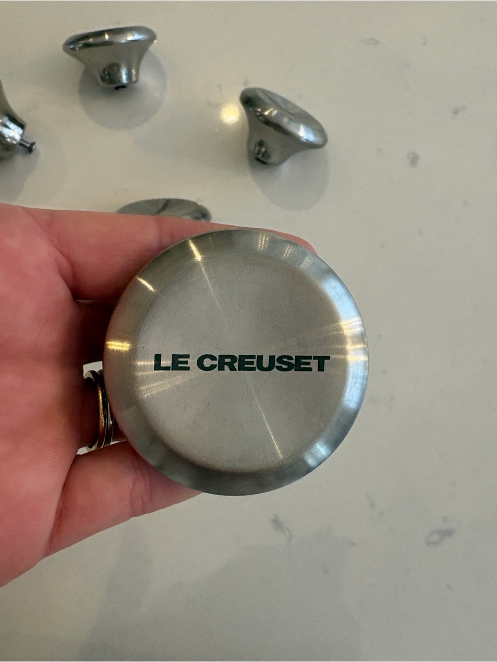 Le Creuset Stainless Steel Knob Large NEW